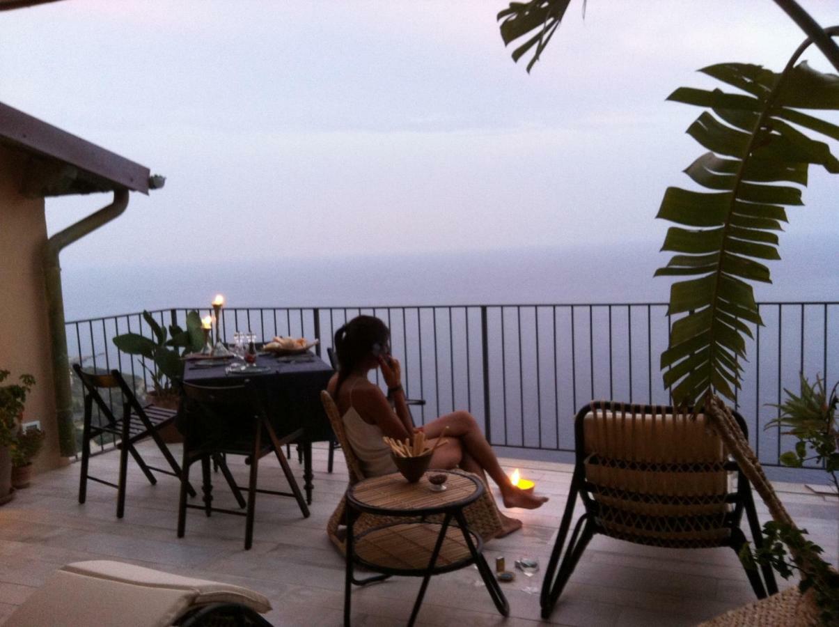 House In Grimaldi. Spectacular View Over The French Riviera! Grimaldi  Exterior foto